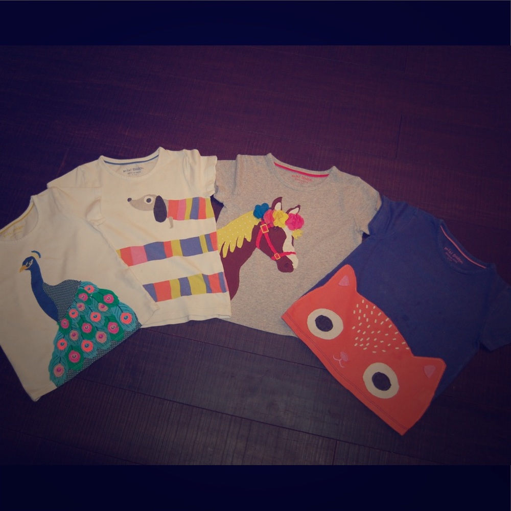 LITTLE GIRL BODEN TEE SHIRTS